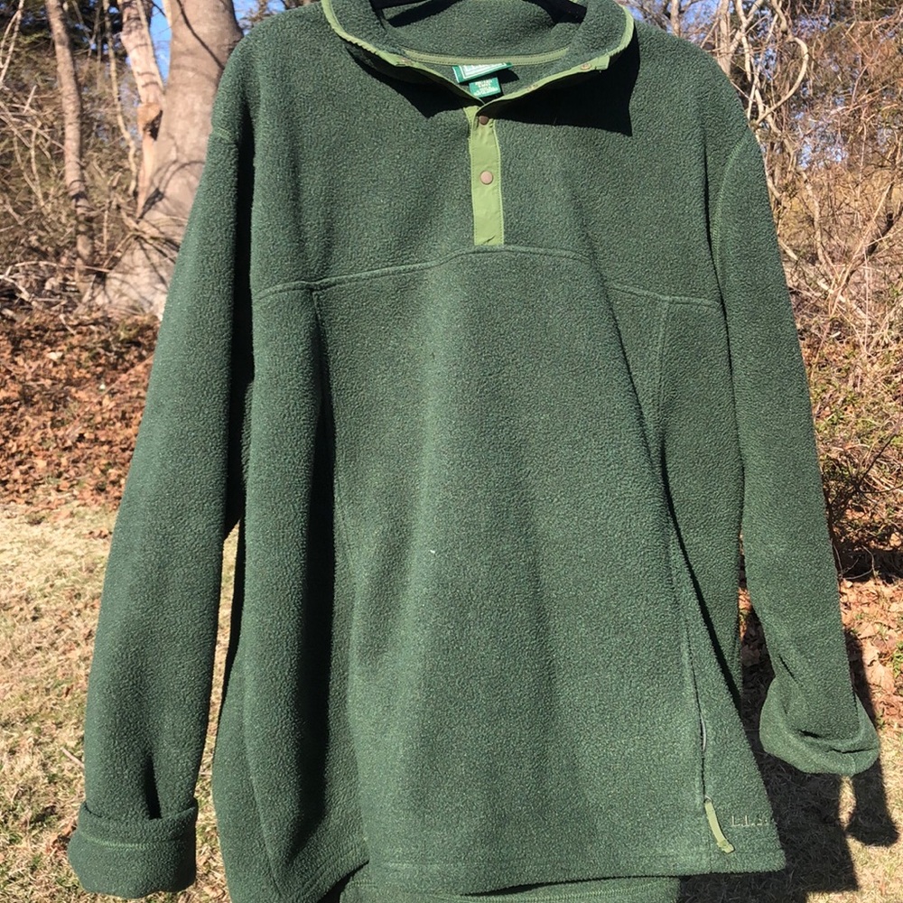 LL Bean Fleece Pullover